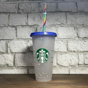 Limited edition Starbucks confetti cold cup